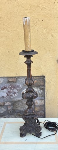 Candeliere epoca legno - in,