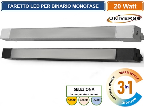 Tracklight faretto lineare led - tracklight,